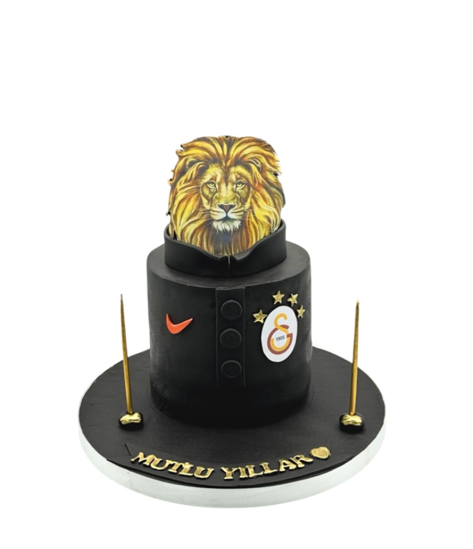 Galatasaray Aslan Doğum Günü Pastası