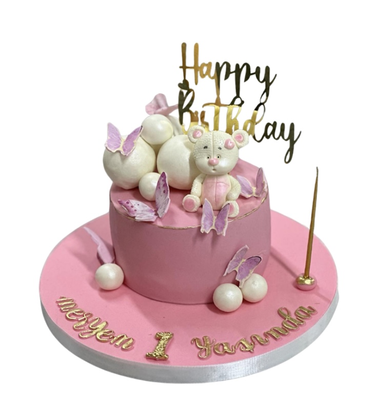Tatlı Ayıcık Doğum Günü Pastası