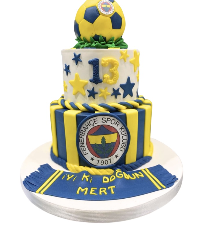 Fenerbahçeli Doğum Günü Pastası