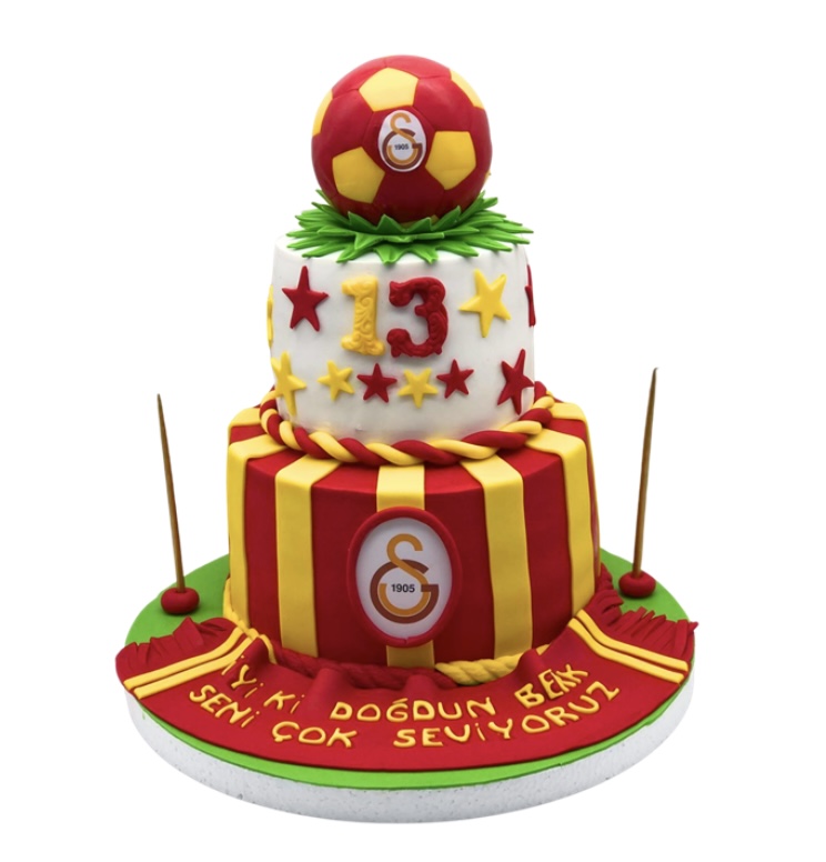 Galatasaraylı Doğum Günü Pastası