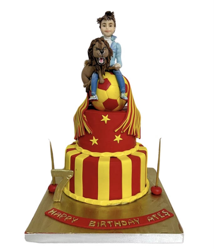 Vahşi Galatasaray Doğum Günü Pastası