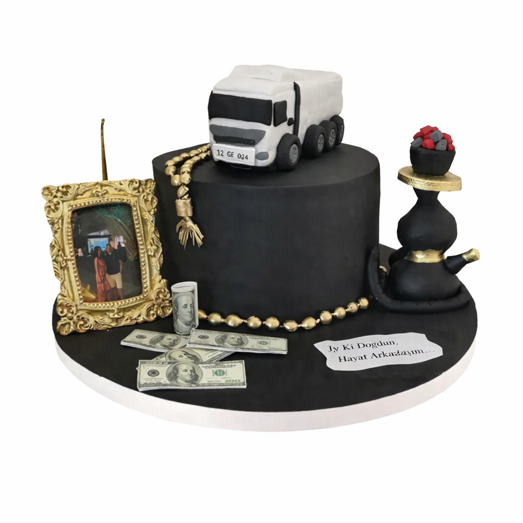 Nakliye Müdürü Doğum Günü Pastası