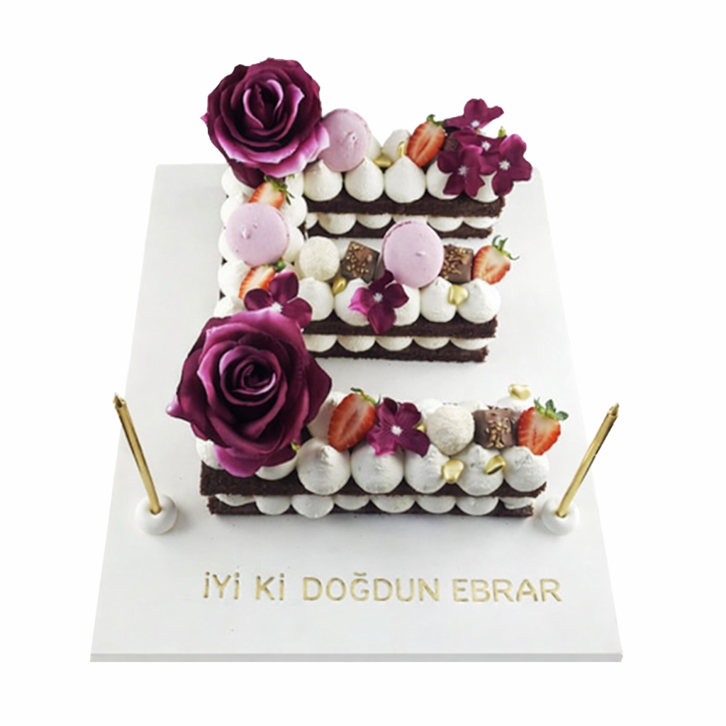 Kişiye Özel Tasarımlı Doğum Günü Pastası