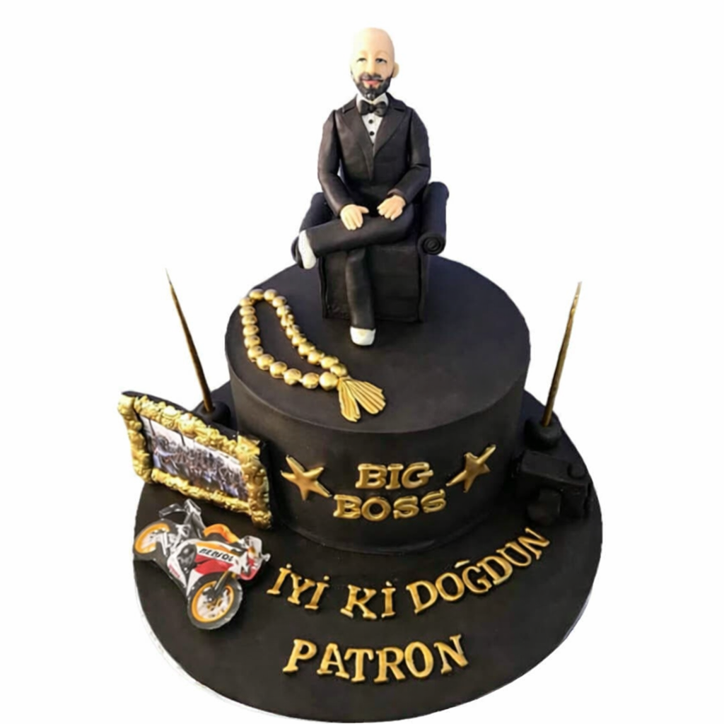 Özel Figürlü Big Boss Butik Pasta
