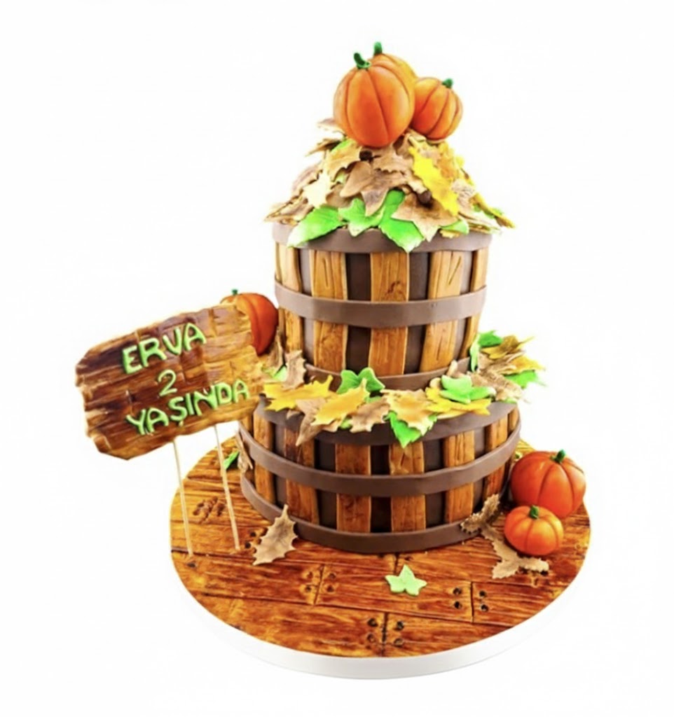 Bal Kabağı Doğum Günü Pastası