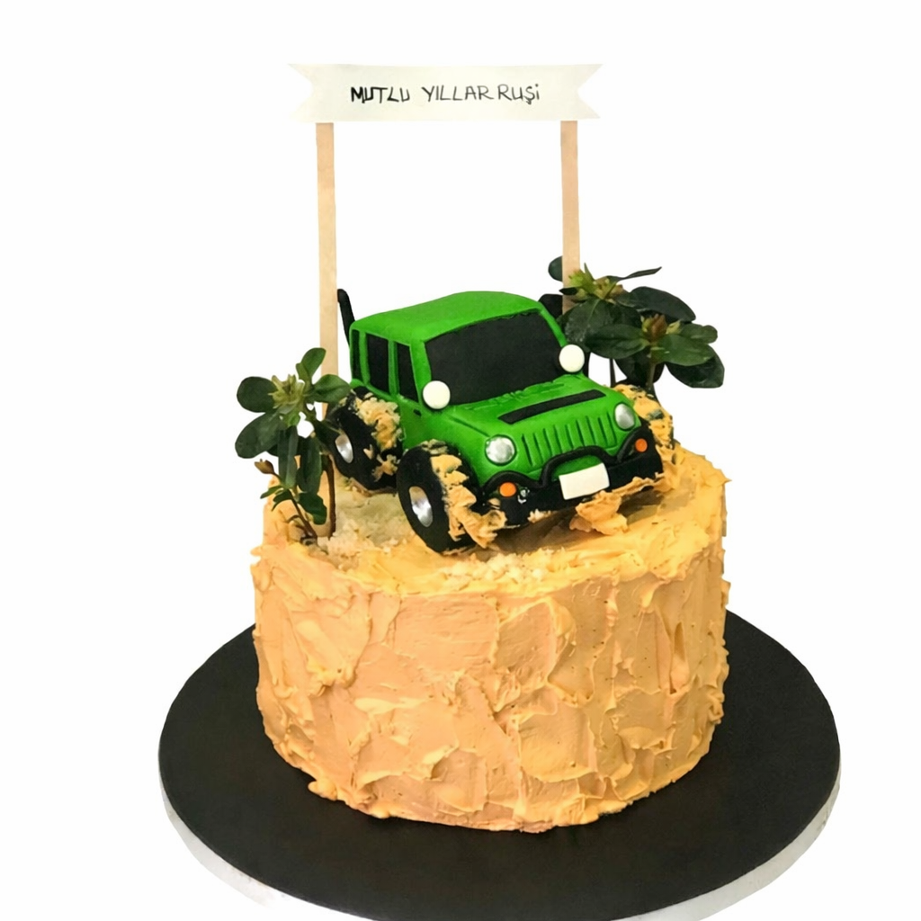 Macera Arabası Butik Pastası