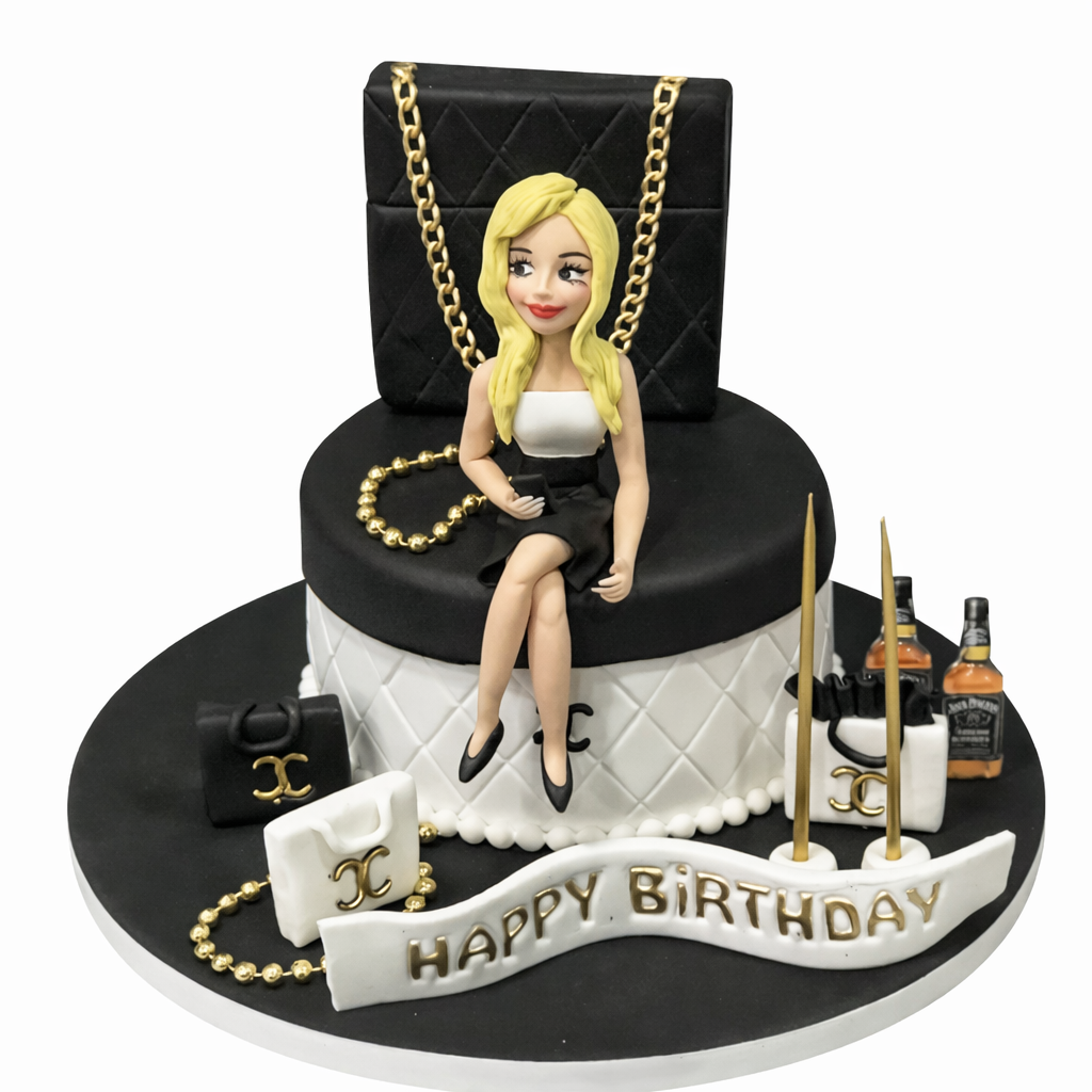 Çanta Tutkunu Kız Pastası