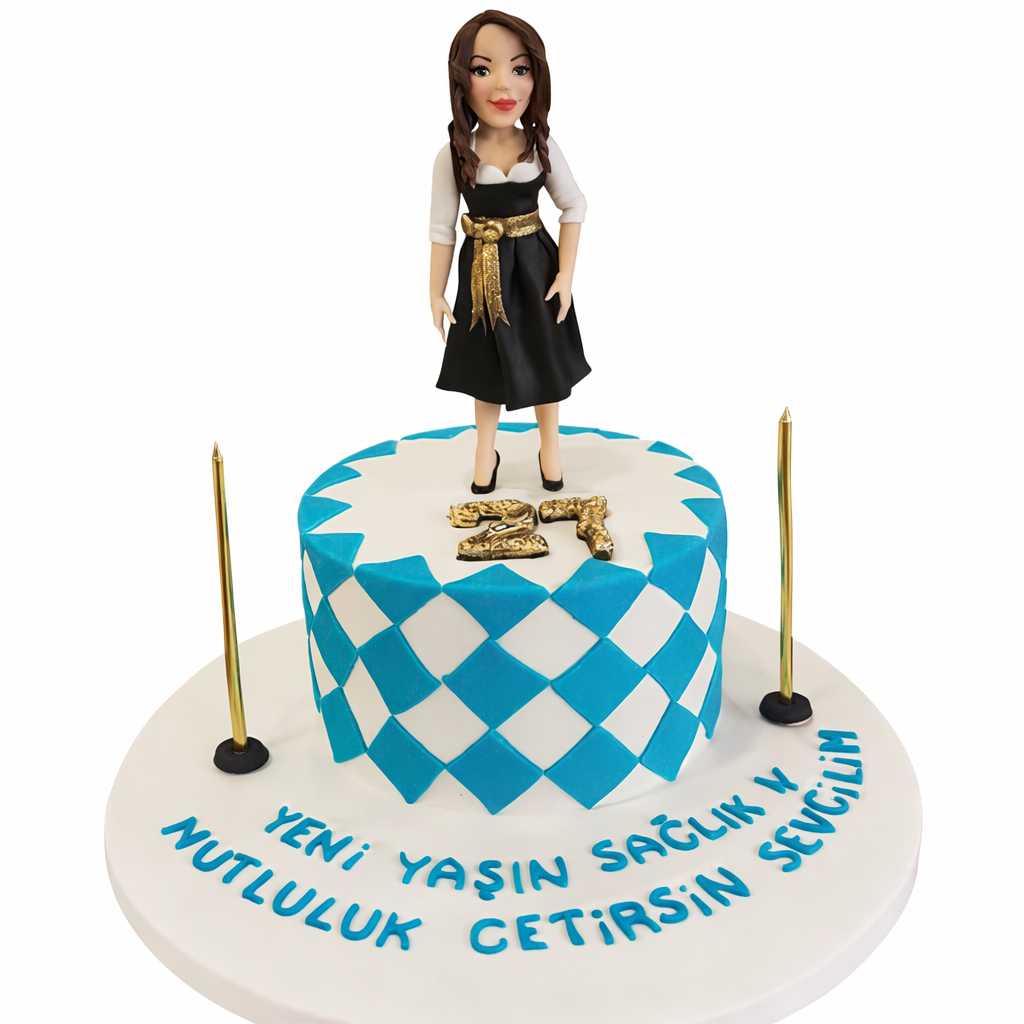 Özel Kadın Figür Pastası