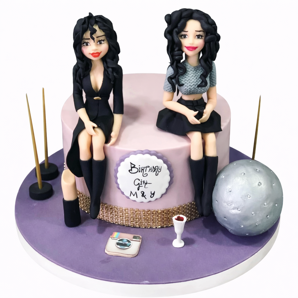 Kızlar Toplantı Parti Pastası