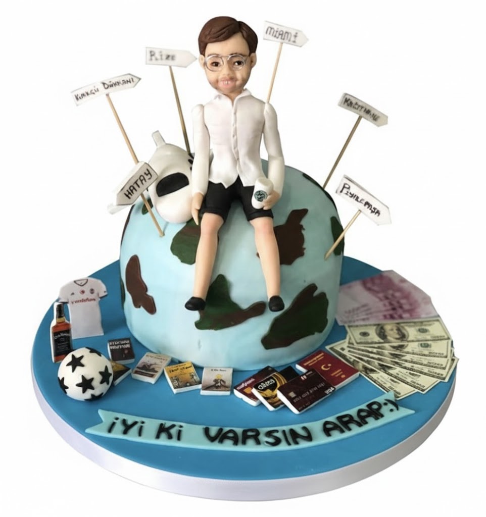 Kişiye Özel Seyehat butik Pastası