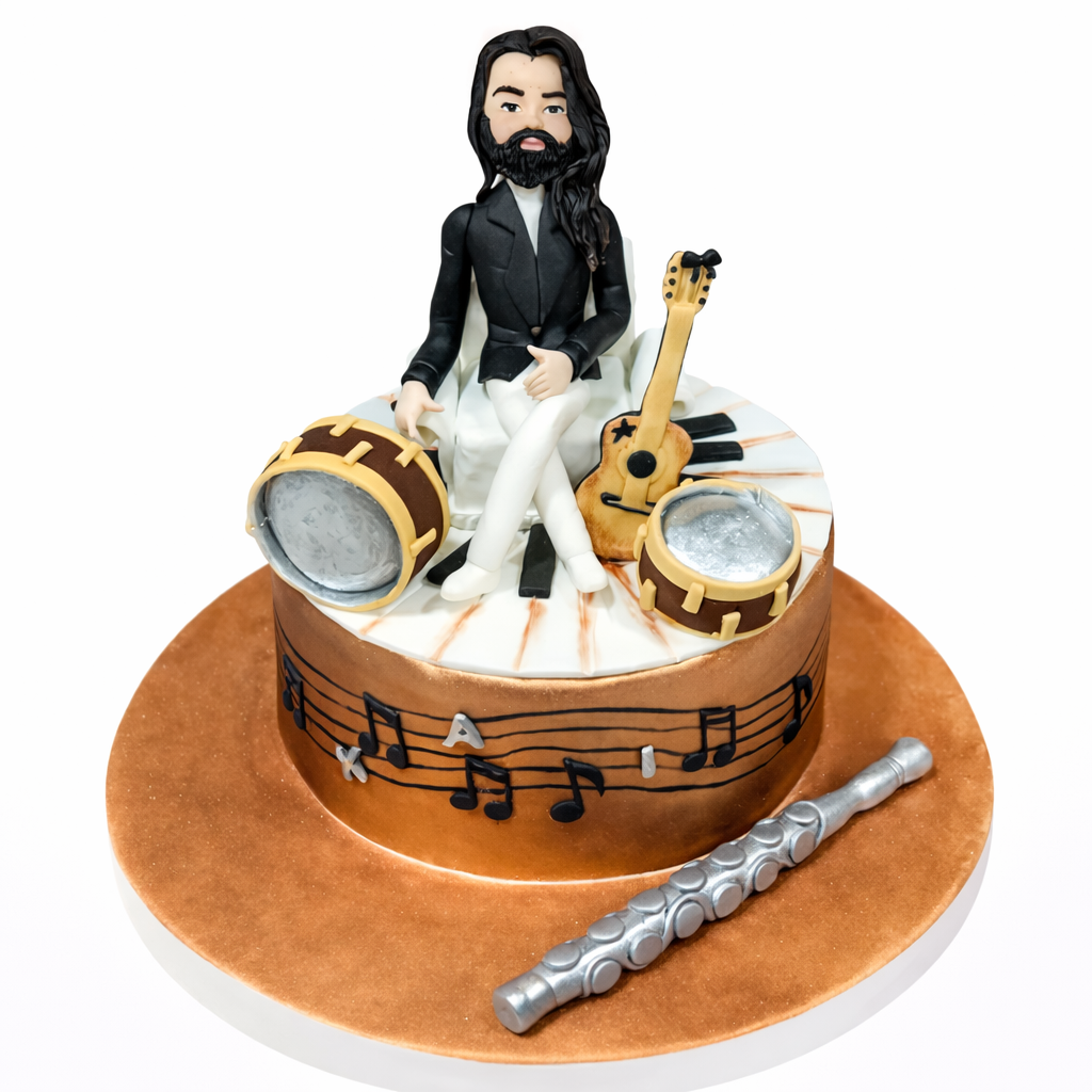 Figürlü Müzisyen Pastası
