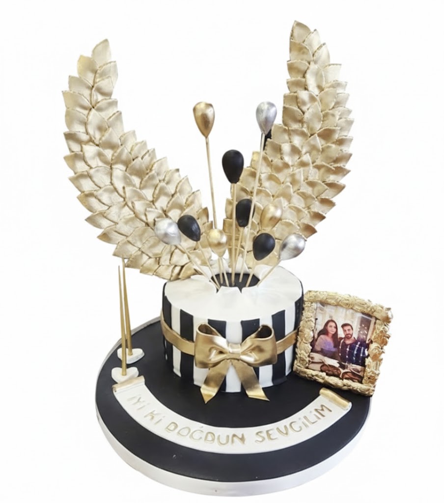 Altın Kanatlı Butik Pastası