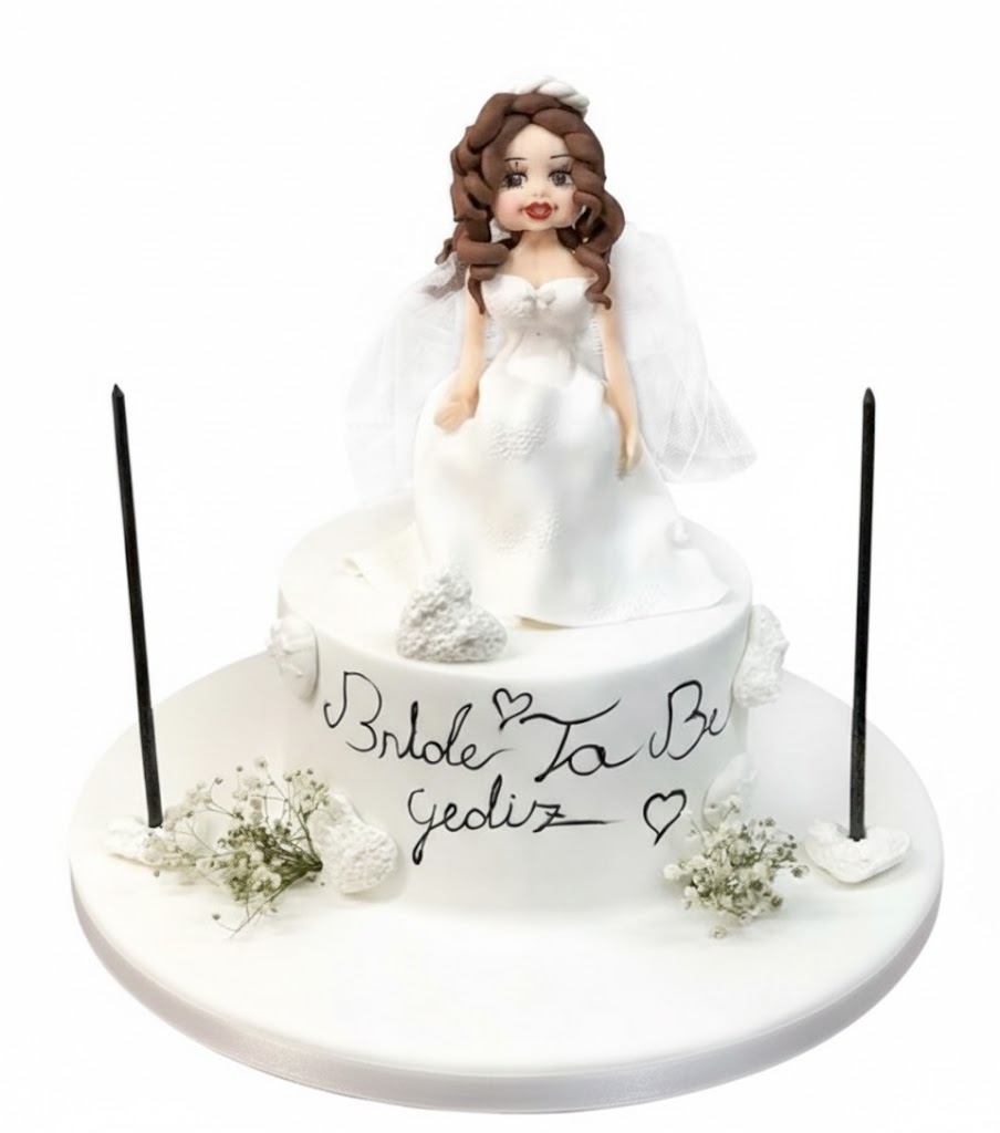Beyaz Zerafet Gelin Pastası