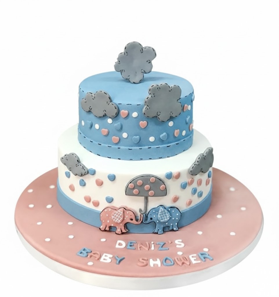 Filli Baby Shower Pastası