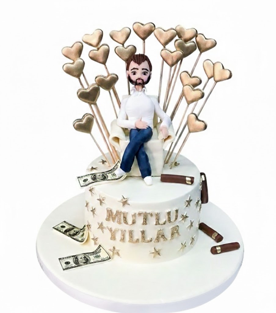 White Figürlü Big Boss Pastası