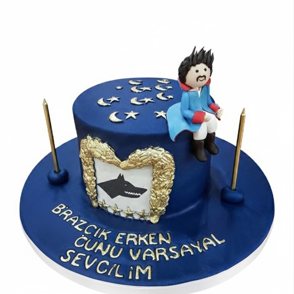 Sevgili Prens Doğum Günü Pastası