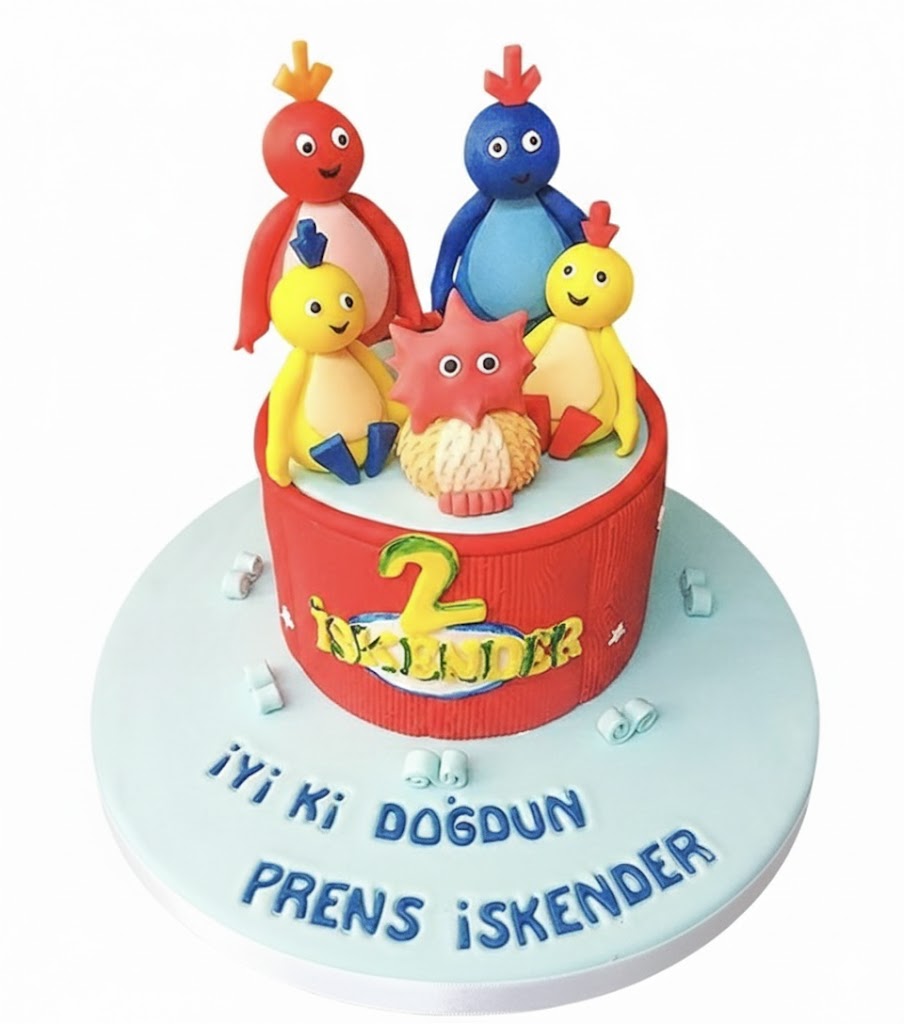 Sevimli Minikler Doğum Günü Pastası