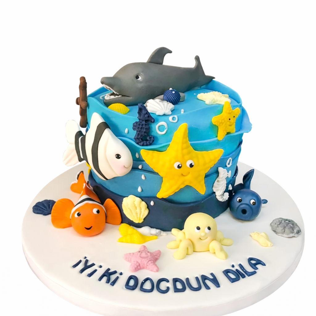 Deniz Doğum Günü Pastası