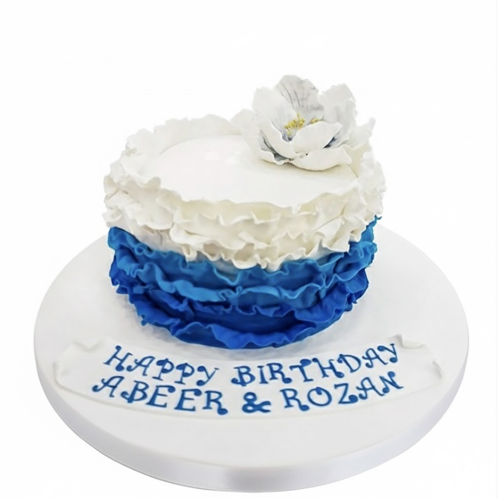 Açelya Çiçekli Doğum Günü Pastası