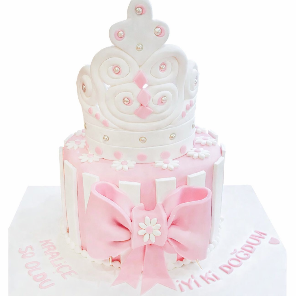 Kraliçe Taçı Doğum Günü Pastası