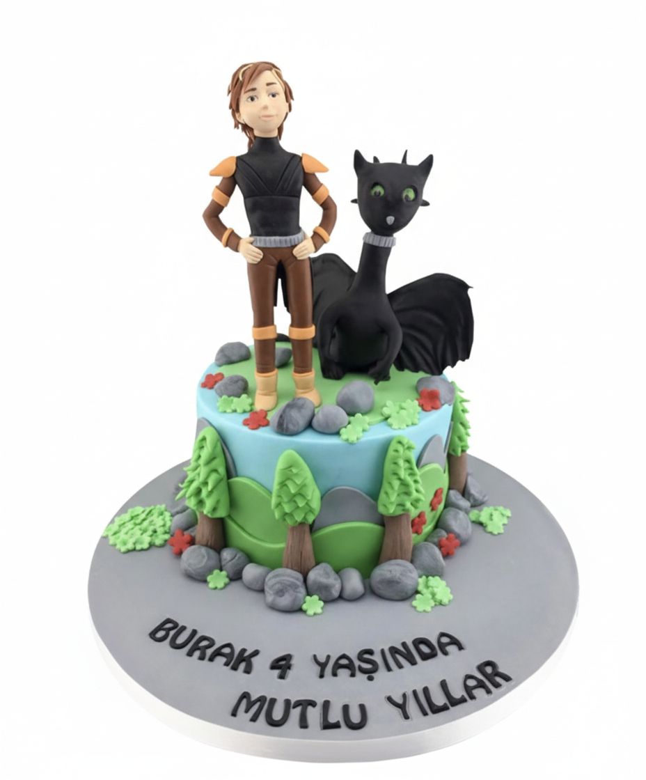 Ejderha ve Prens Butik Pasta