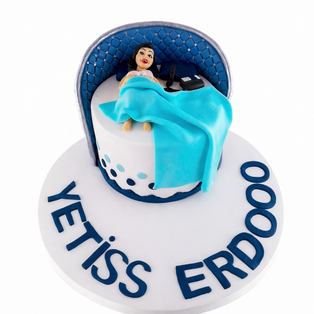 Doğum Temalı Butik Pasta