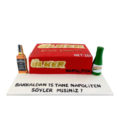 En Sevdiğim Temalı Doğum Günü Pastası