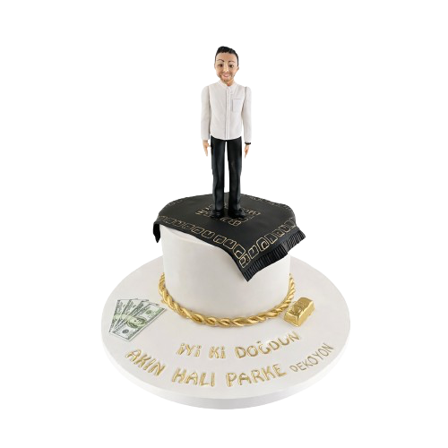 Yer Kaplama Dekoratörü Doğum Günü Pastası