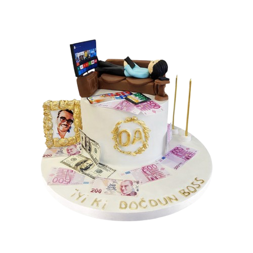 Big Boss Keyifli Doğum Günü Pastası