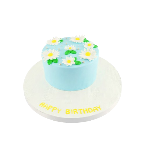 Papatyalı Doğum Günü Pastası