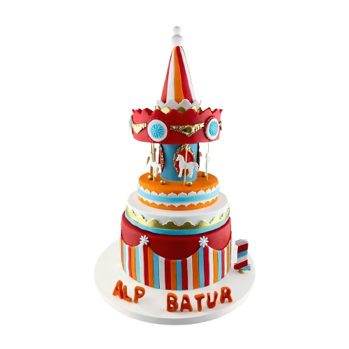 Rakamlı Atlı Karınca Butik Pasta