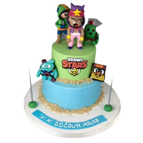 Brawl Stars Doğum Günü Pastası