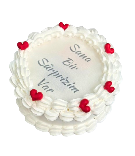 Sürpriz Yanan Retro Pasta