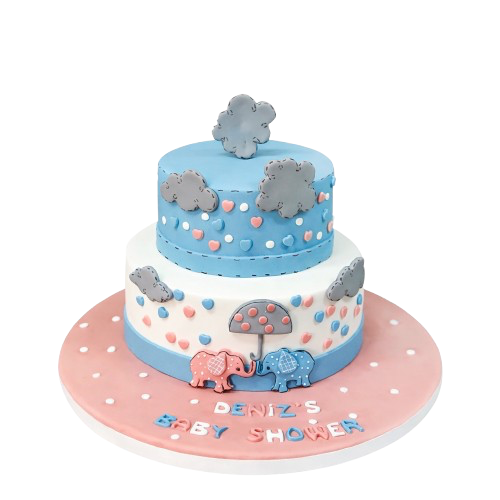 Filli Baby Shower Pastası
