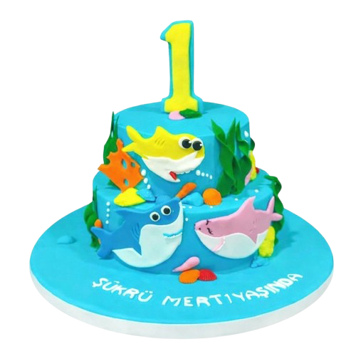 Akvaryumda Balıklar Pastası