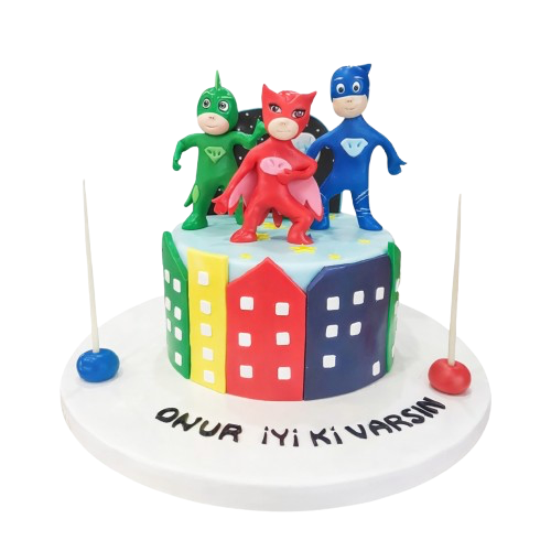 Maskeliler Doğum Günü Pastası