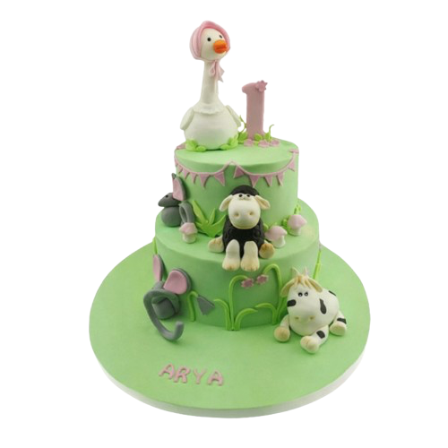 1 Yaş Günü Pastası