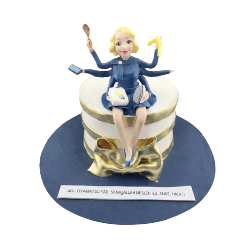 Özel Figürlü Anne Pastası