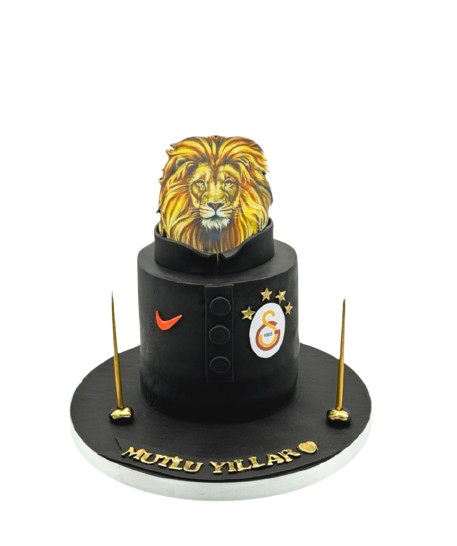 Galatasaray Aslan Doğum Günü Pastası