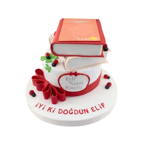 Yazar Temalı Doğum Günü Pastası