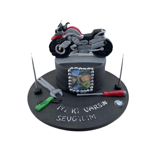 Resimli Motor Butik Pasta