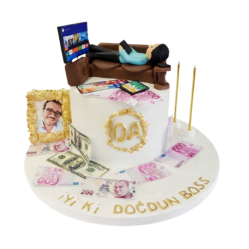 Big Boss Keyifli Doğum Günü Pastası