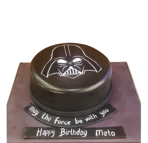 Black Star Wars Pastası