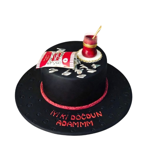 Çay ve Çekirdek Keyfi Pastası