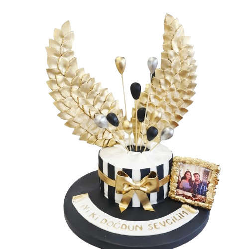 Altın Kanatlı Butik Pastası