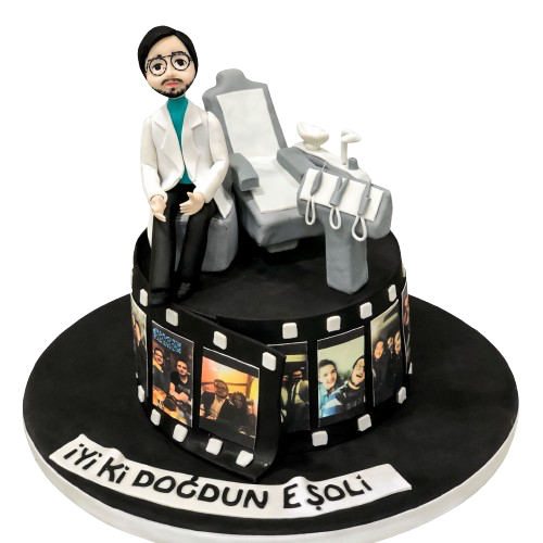 Erkek Diş doktoru Pastası