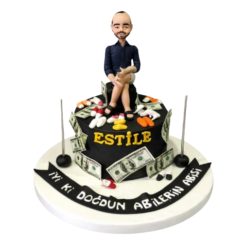 Ayakkabıcı Doğum Günü Pastası