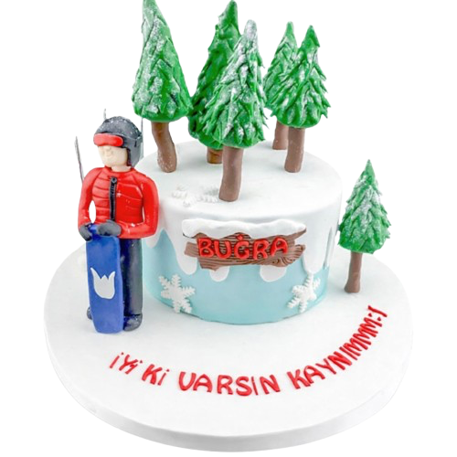 Kayakçı Özel Tasarım Pastası