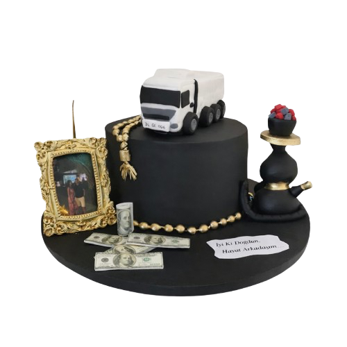 Nakliye Müdürü Doğum Günü Pastası