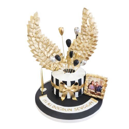 Altın Kanatlı Butik Pastası